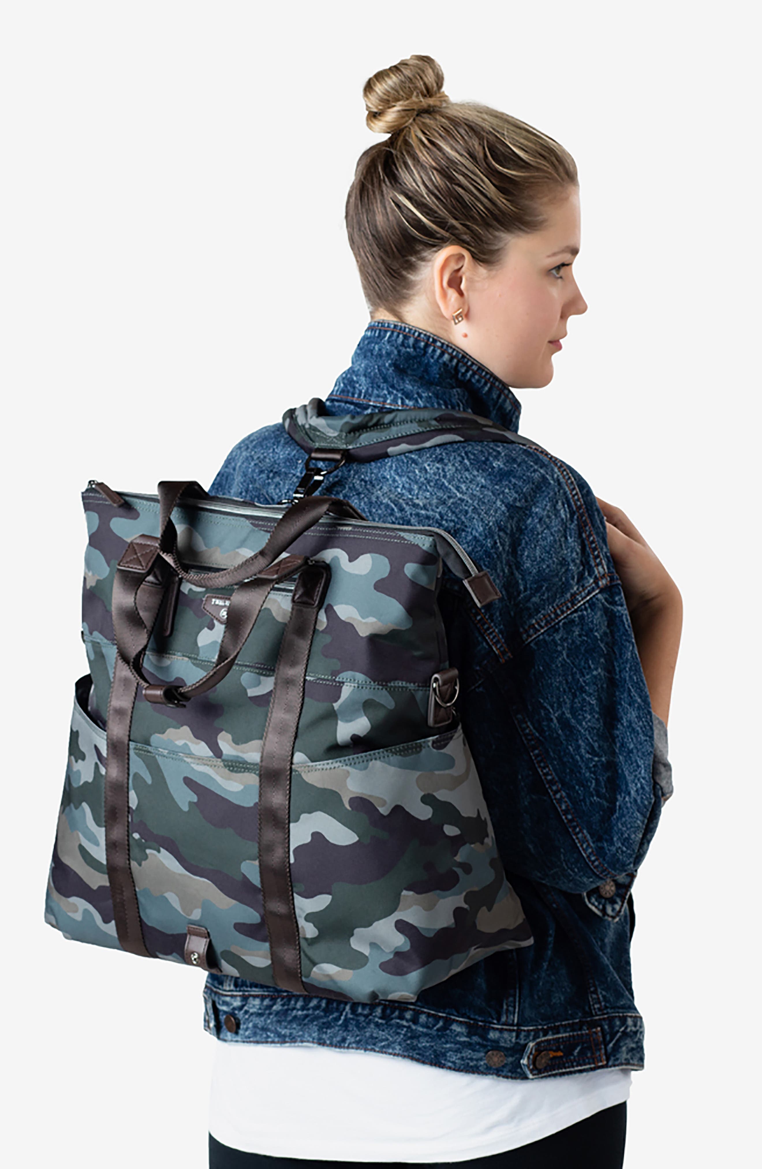 TWELVElittle Courage 3-in-1 Foldover Diaper Tote, Alternate, color, 