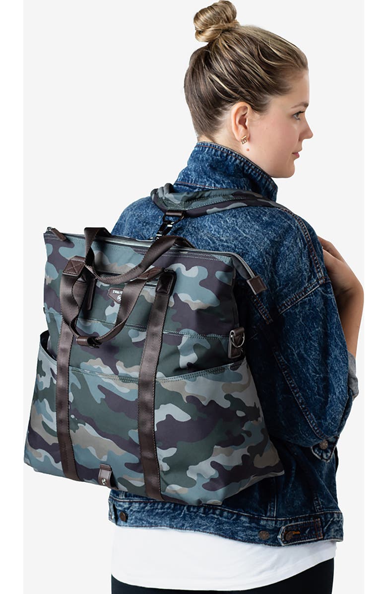 TWELVElittle Courage 3-in-1 Foldover Diaper Tote, Alternate, color,