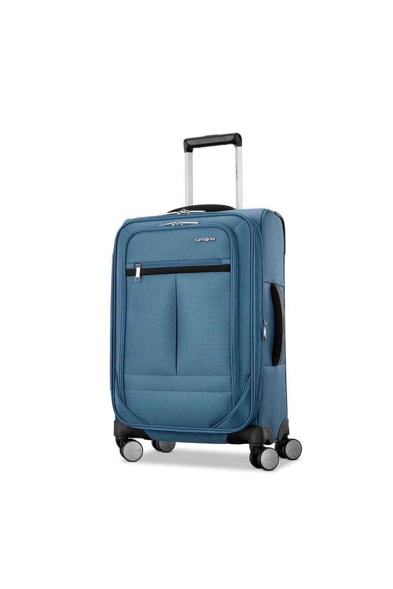 Element Softside 21" Carry On Spinner Luggage, Main, color, Captains Blue