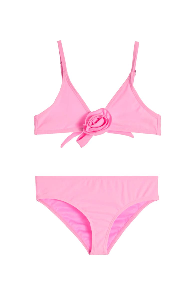 Rosette Bikini, Alternate, color, Angel Pink