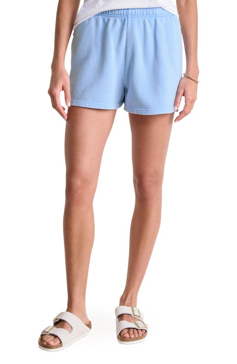 Kids' Garment Dyed Cotton Sweat Shorts