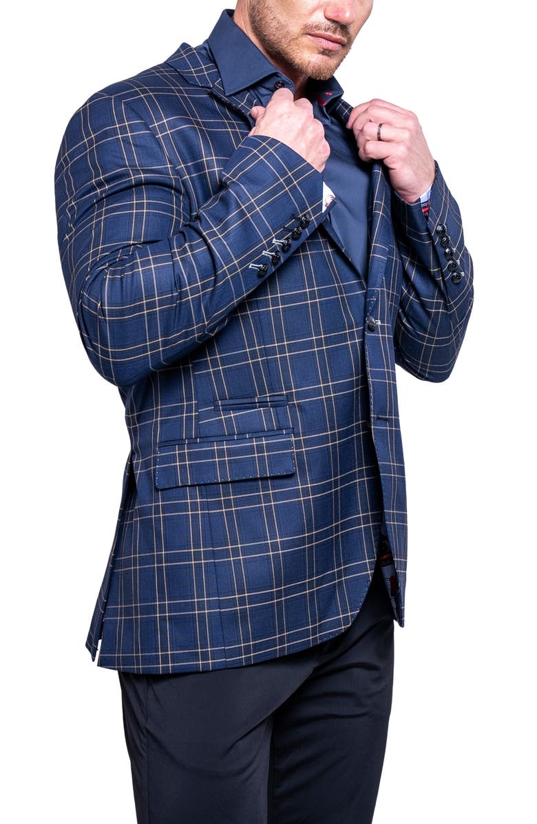 Maceoo Socrate Evo Ascension2132 Blazer, Alternate, color, Blue