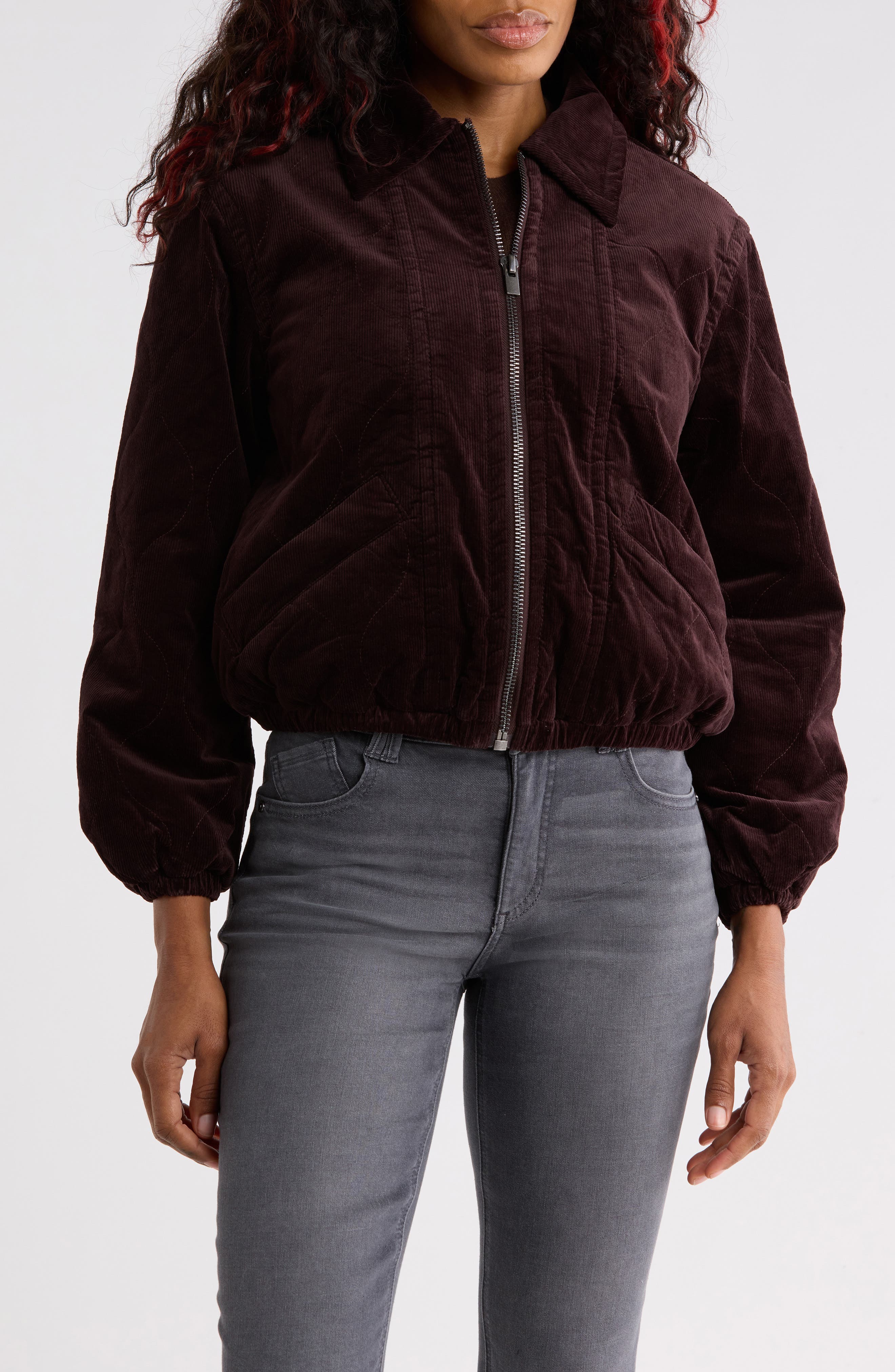 Quilted Corduroy Jacket