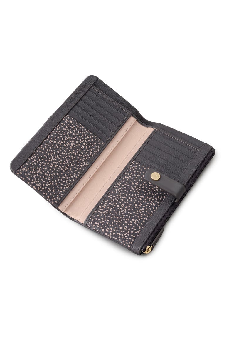 Larkswood Large Bifold Wallet, Alternate, color, Charcoal