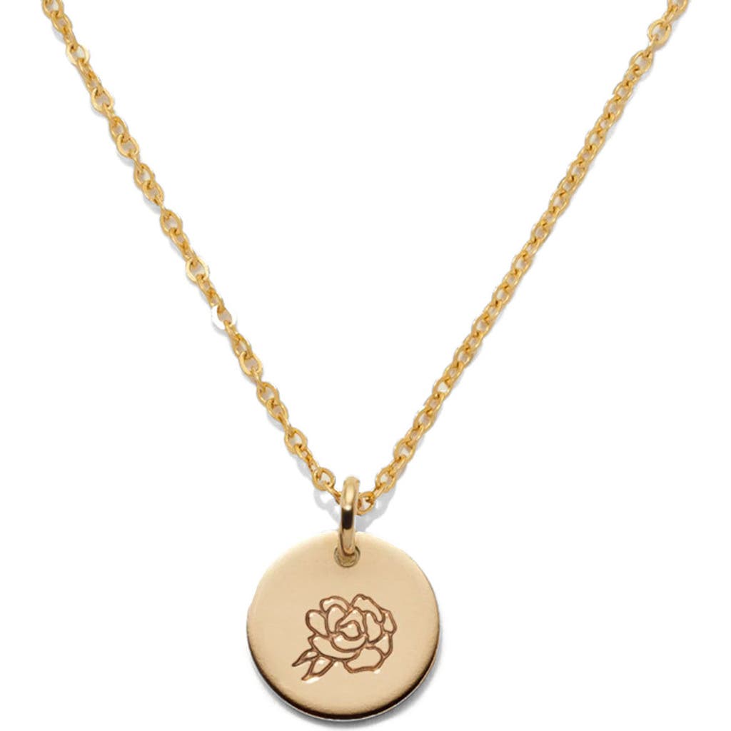 Made By Mary September Birth Flower Necklace