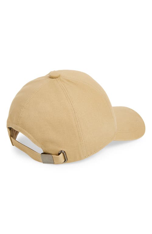 Nordstrom Canvas Adjustable Baseball Hat In Tan