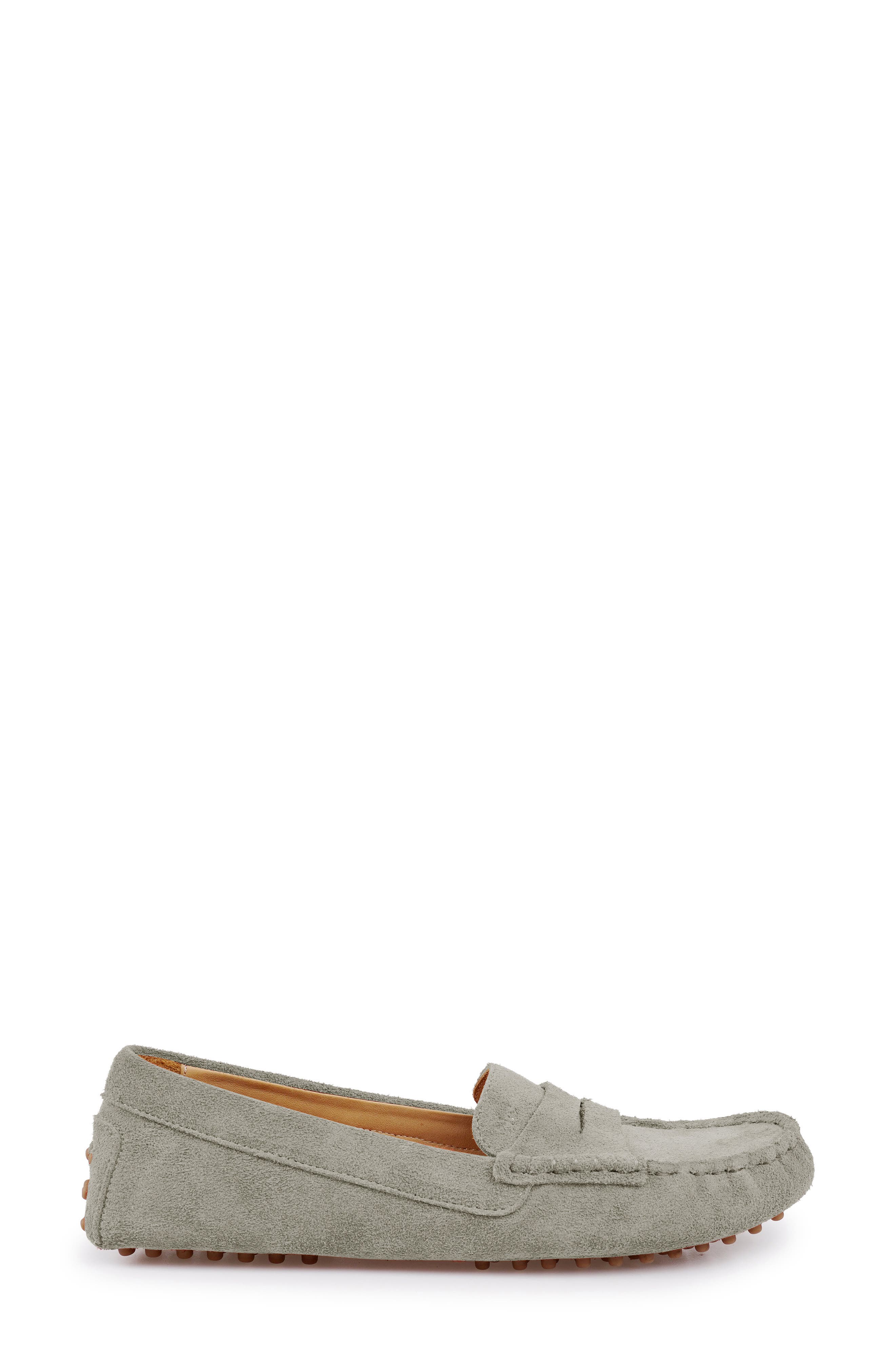 National Comfort Talulah Penny Loafer, Alternate, color, Light Grey Suede