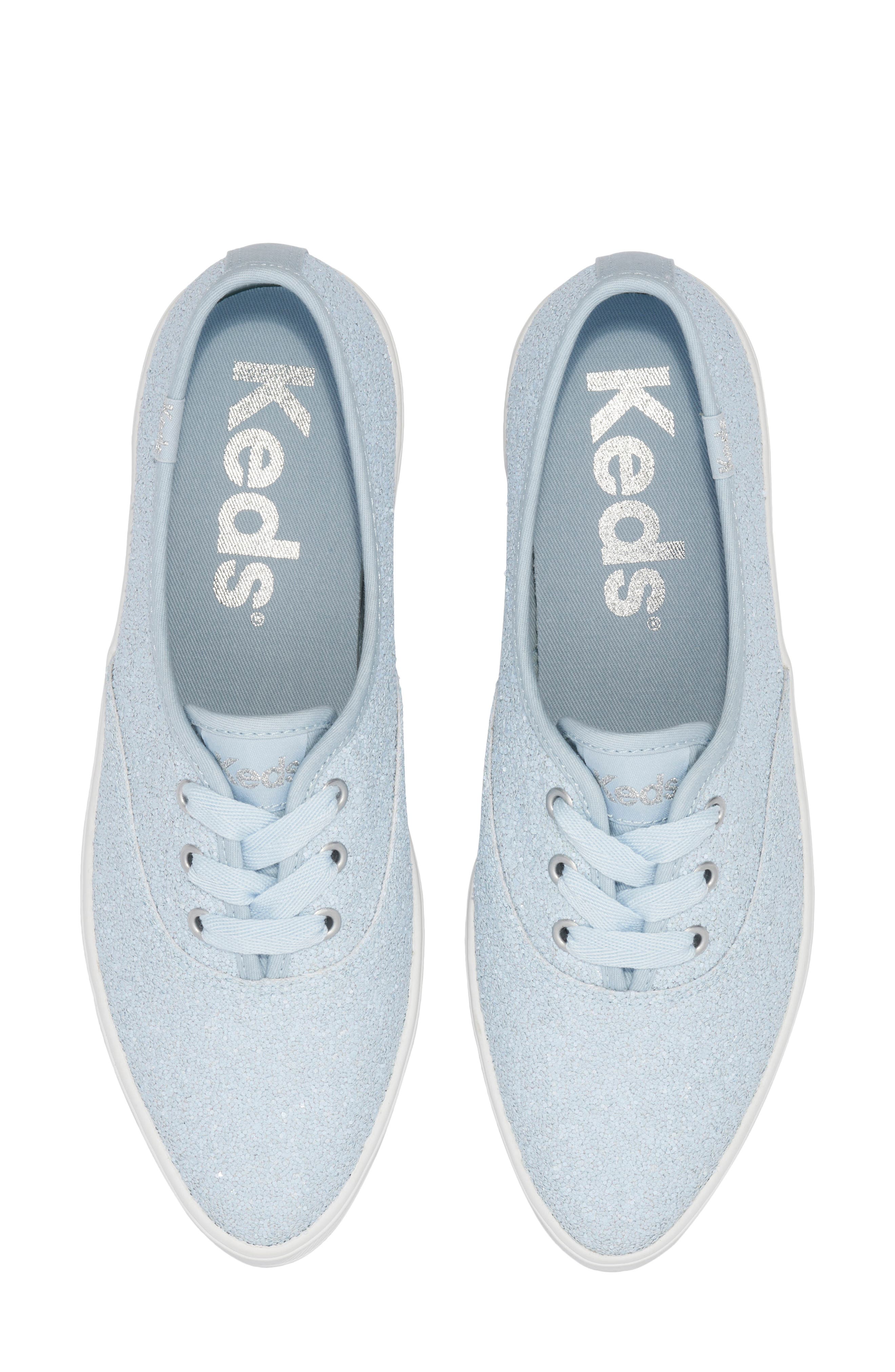 Keds<sup
®</sup
 Point Sneaker, Alternate, color, Blue Glitter