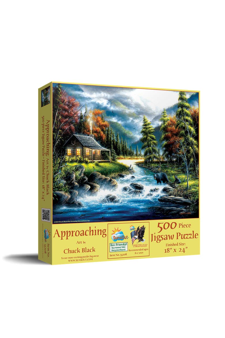 Approaching 500 piece Jigsaw Puzzle for Adults, Main, color, Multicolor