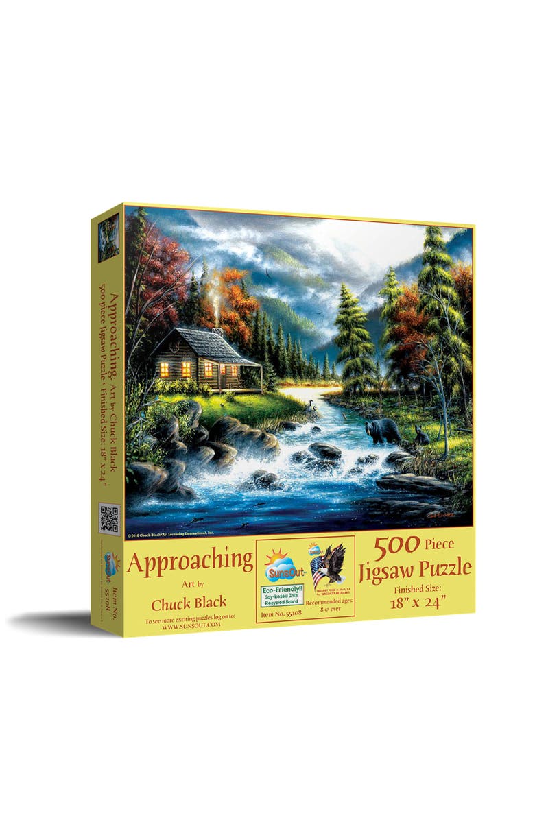 Sunsout Approaching 500 piece Jigsaw Puzzle for Adults, Main, color, Multicolor