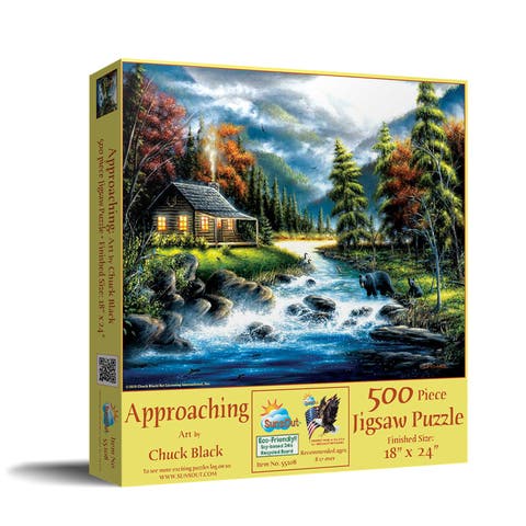 Approaching 500 piece Jigsaw Puzzle for Adults