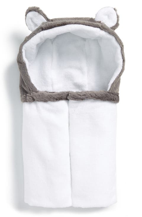 Luxe Faux Fur Hooded Towel (Baby)