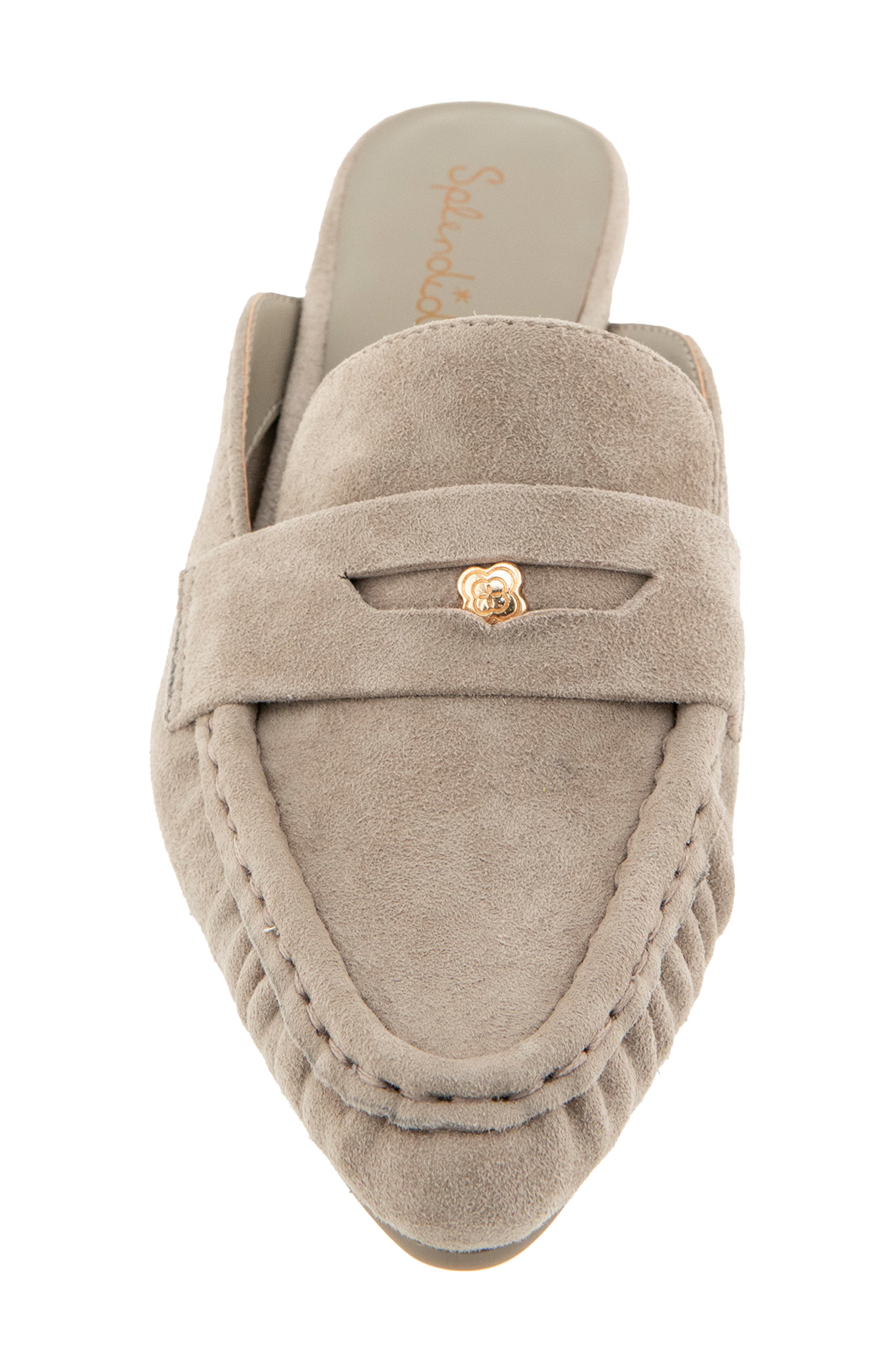 Lotus Penny Loafer Mule, Alternate, color, ERMINE