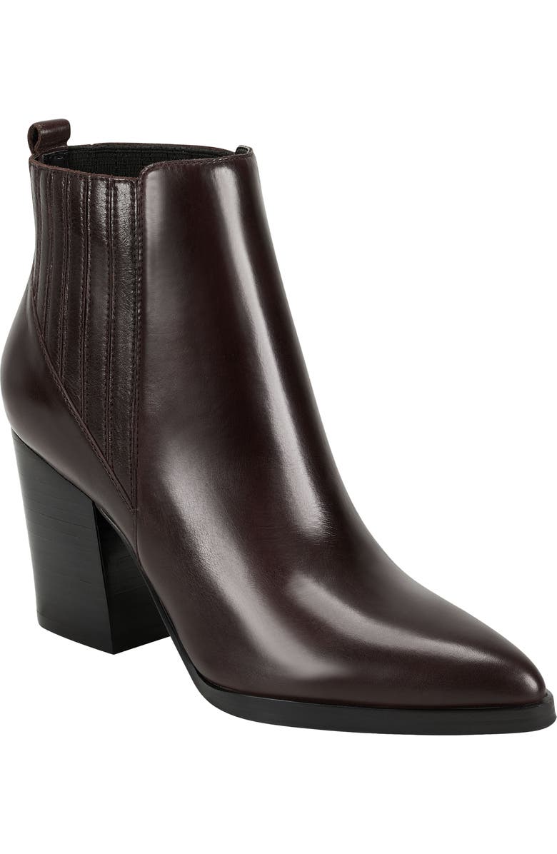Marc Fisher LTD Alva Bootie, Main, color, Burgundy Leather