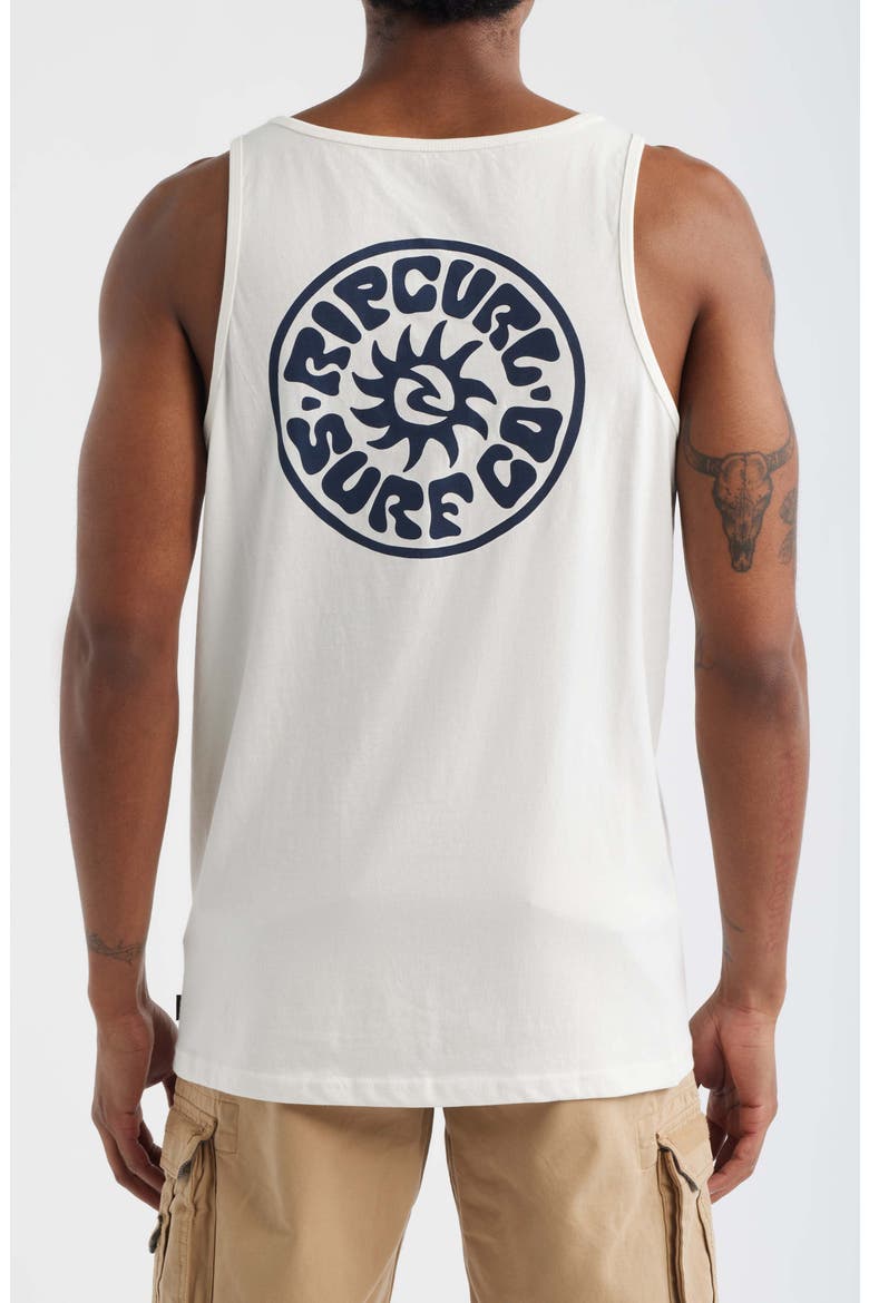 Pacific Rinse Cotton Graphic Tank, Alternate, color, BONE