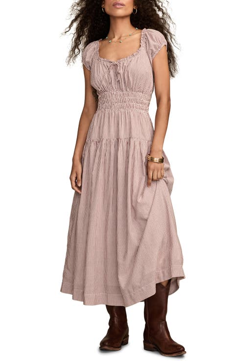 Smocked Waist Midi Dress