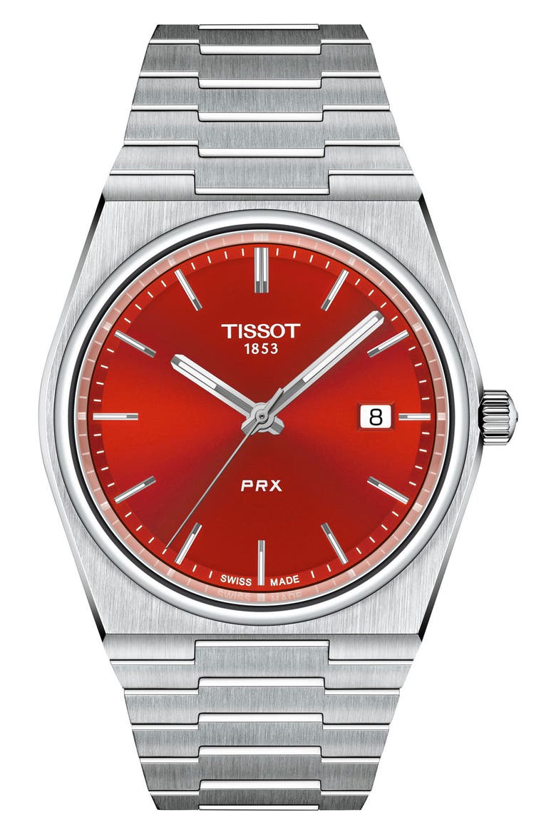 PRX Bracelet Watch, 40mm, Main, color, RED