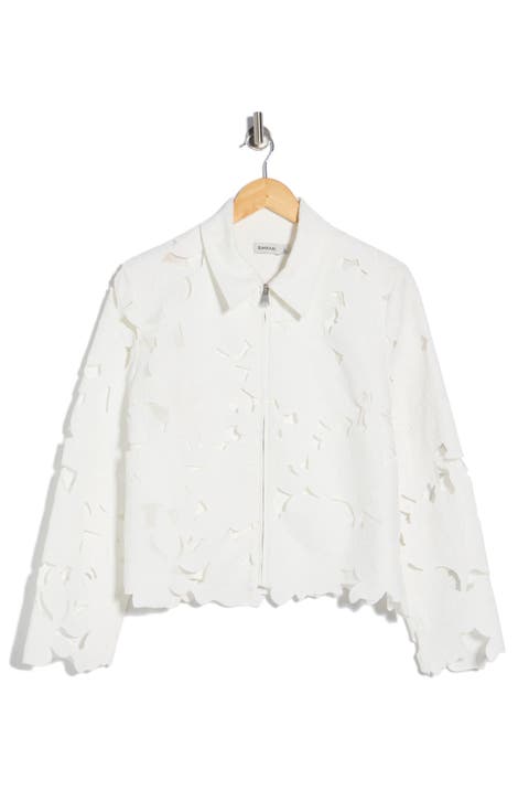 Quinn Floral Cutout Jacket