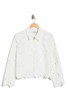 Simkhai Quinn Floral Cutout Jacket