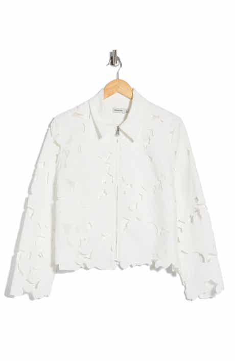 Simkhai Quinn Floral Cutout Jacket