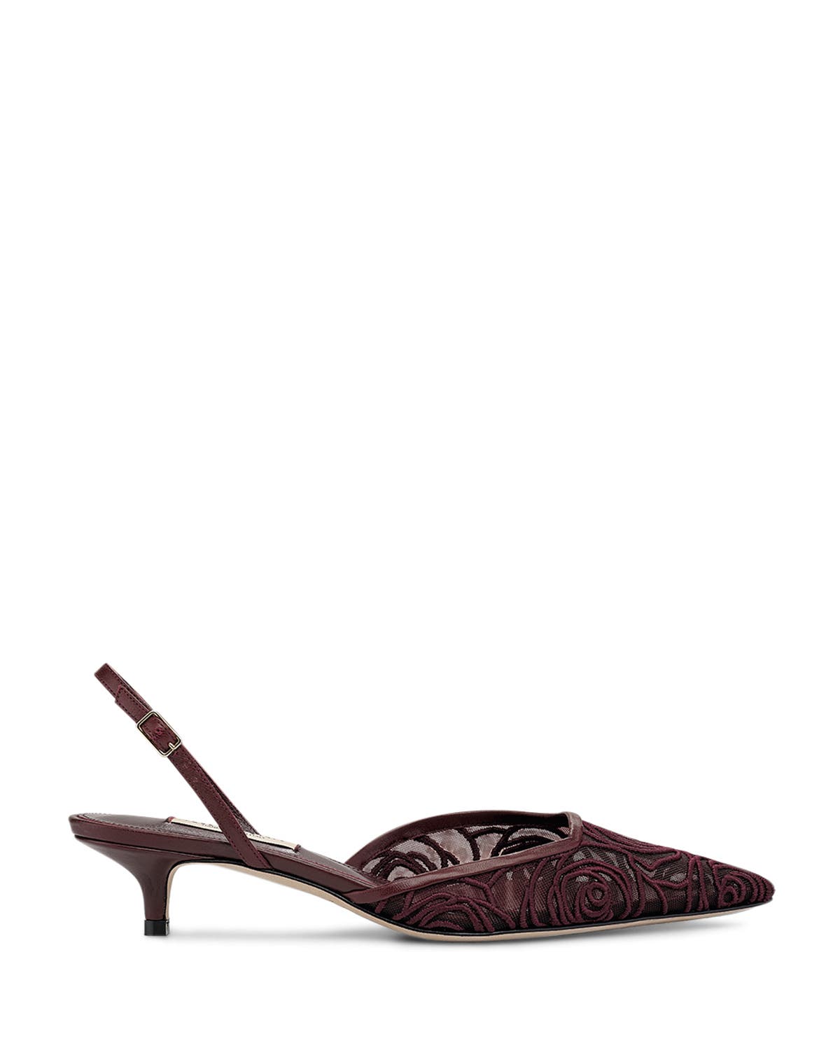 Sorrento 35 Slingback Pump, Main, color, Garnet