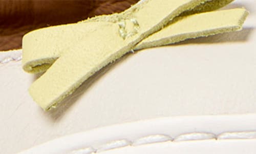Camper Kids' Twins T-strap Flat In White Natural