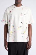 Bottega Veneta Oversize Painted Cotton T-Shirt