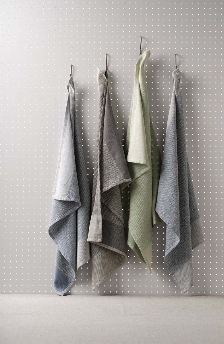 Meema Kitchen Towels - Cotton Waffle Weave Set - Set of 4, Alternate, color, Multicolor