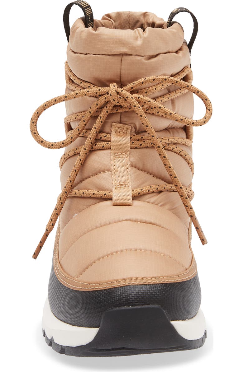 The North Face Thermoball<sup>™</sup> Waterproof Utility Boot, Alternate, color, Almond Butter/ Tnf Black