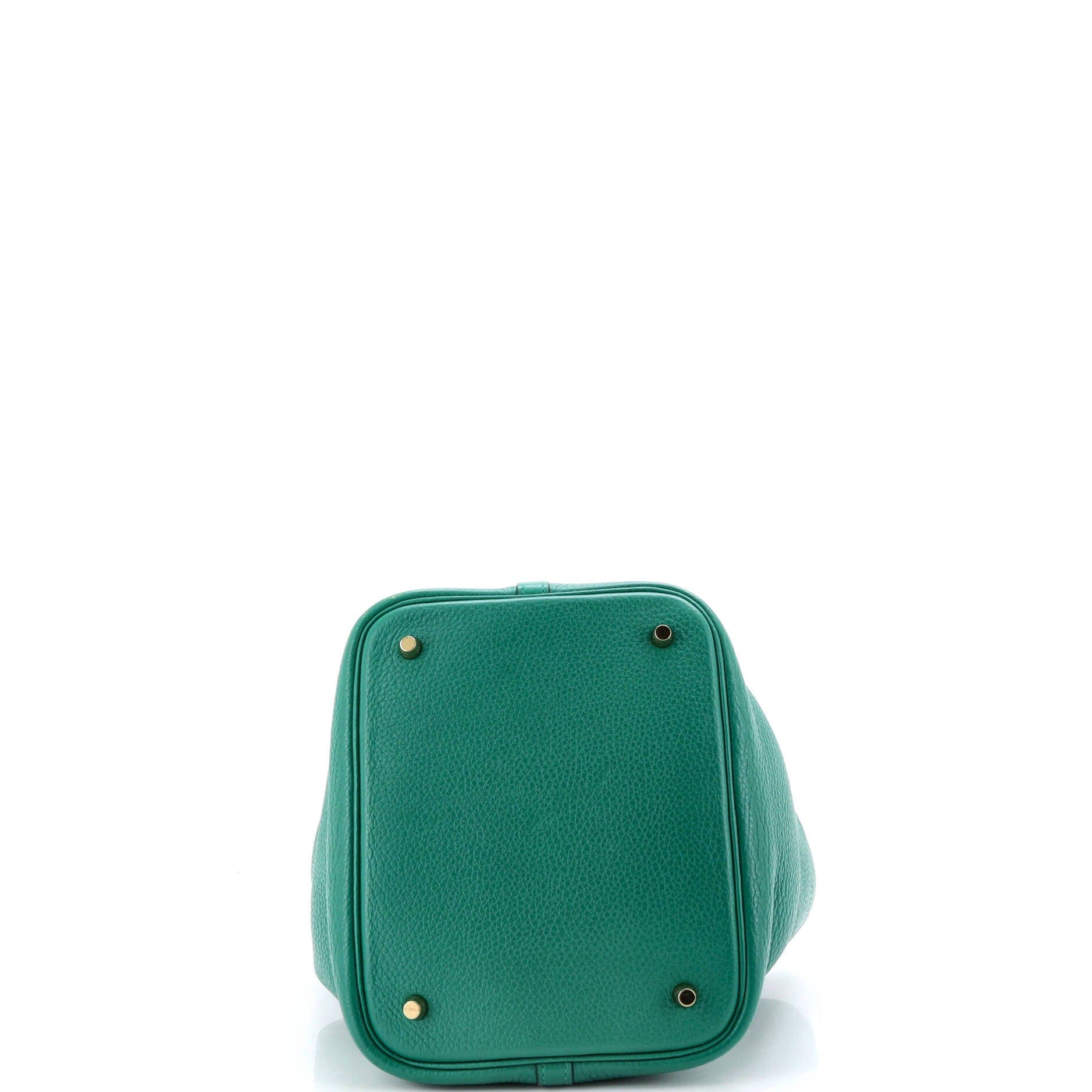 Pre-Owned Hermes Picotin Lock Bag Clemence MM, Alternate, color, 