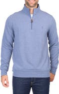 TailorByrd Sueded Fleece Quarter Zip Pullover