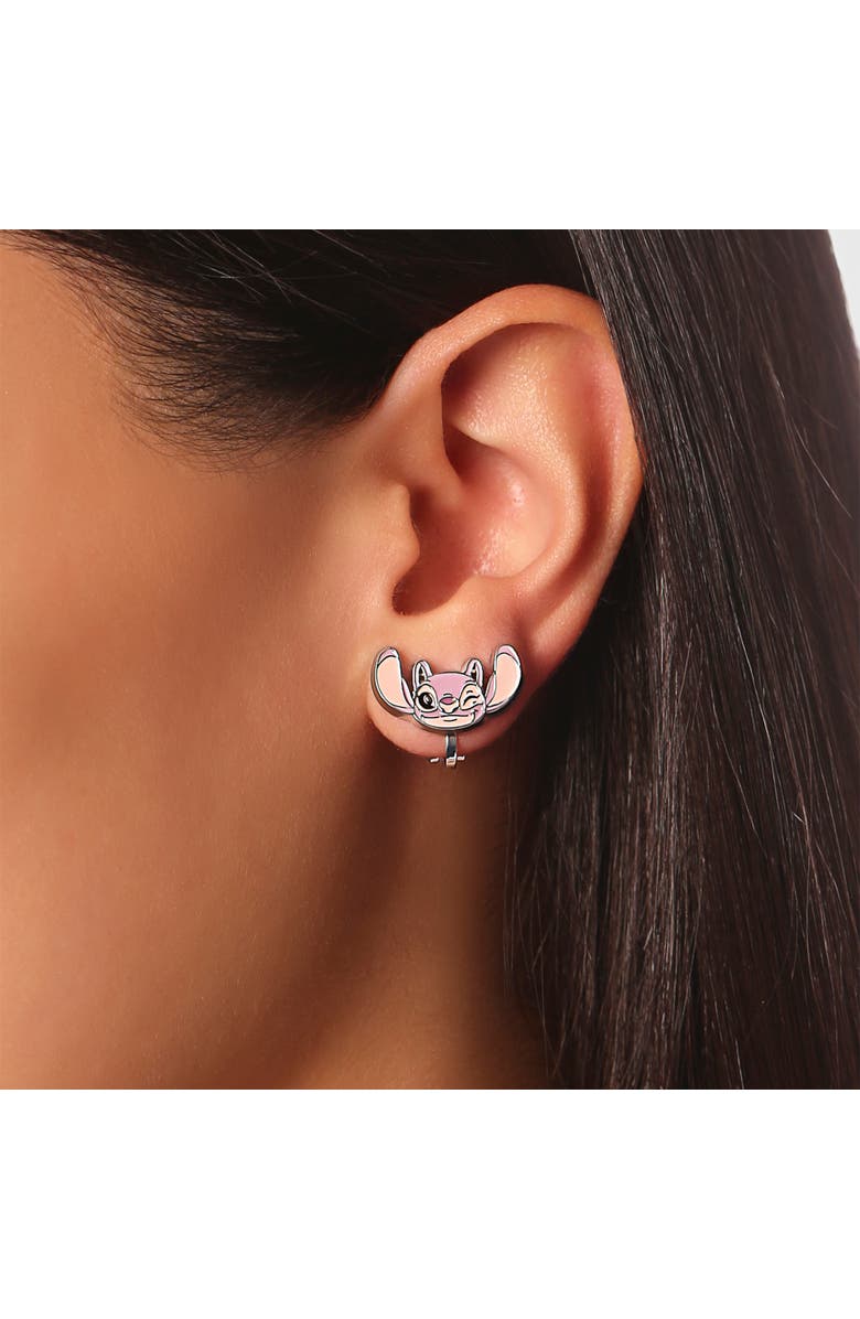 Disney Clip-On 3 Piece Earring Set, Alternate, color, Pink, Blue