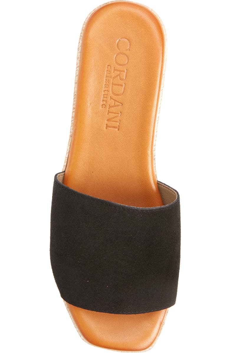 Cordani Bibi Espadrille Wedge Slide Sandal, Alternate, color,
