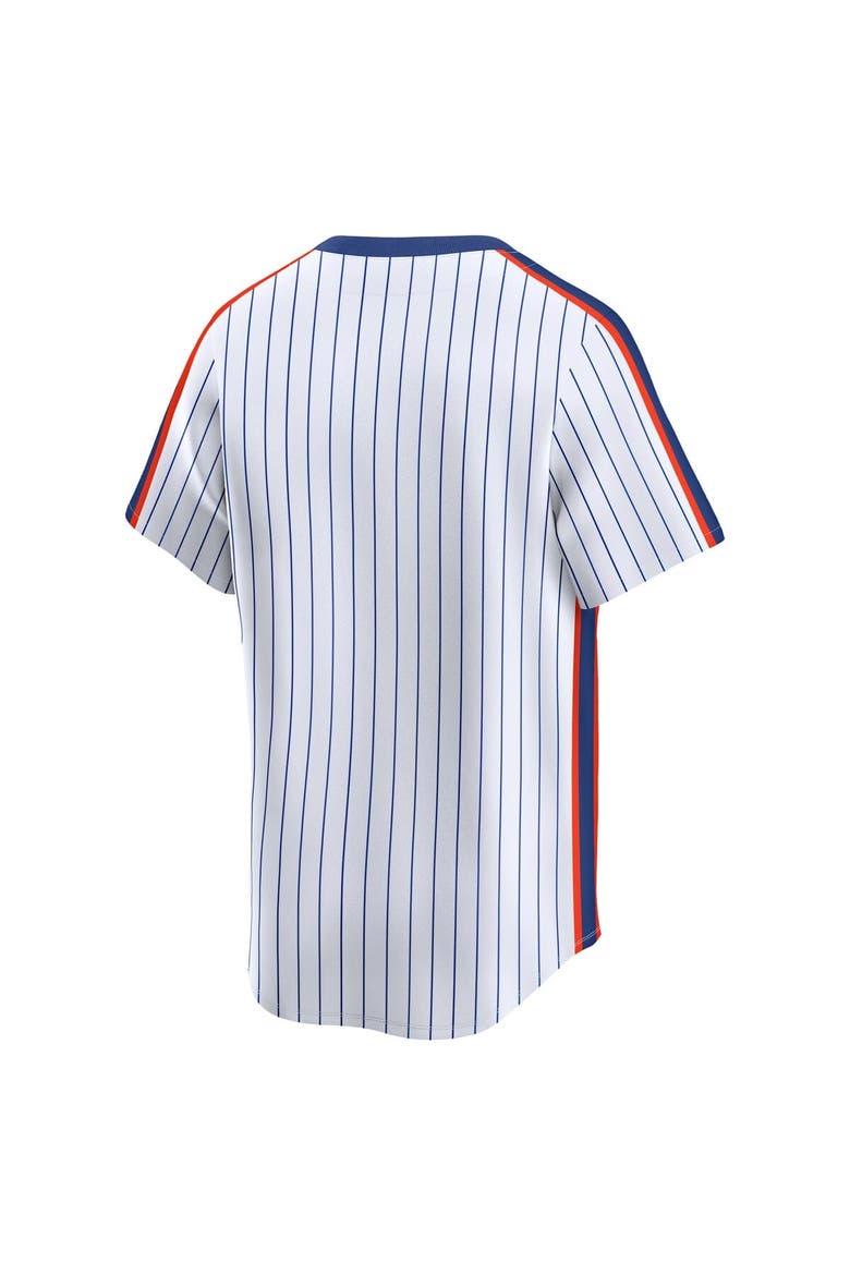 Men's Nike White New York Mets Throwback Cooperstown Collection Limited Jersey, Alternate, color, White