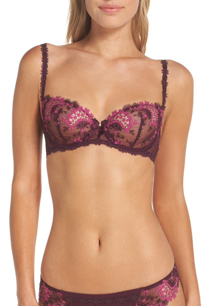 Wish Underwire Demi Bra, Main, color, BLOSSOM