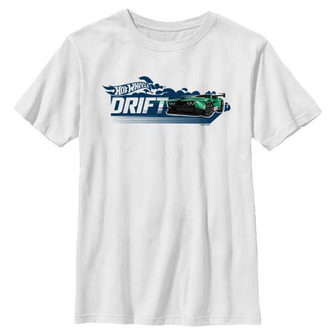 Boys Hot Wheels Count Muscula Drift T Shirt