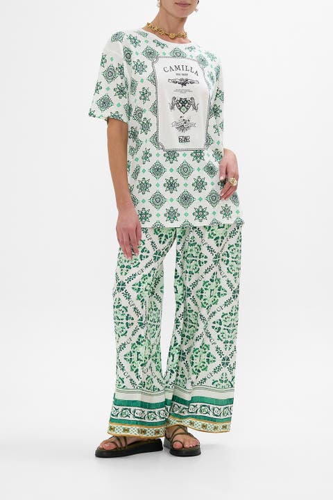 Tuck Front Pant Corridor Of Calm