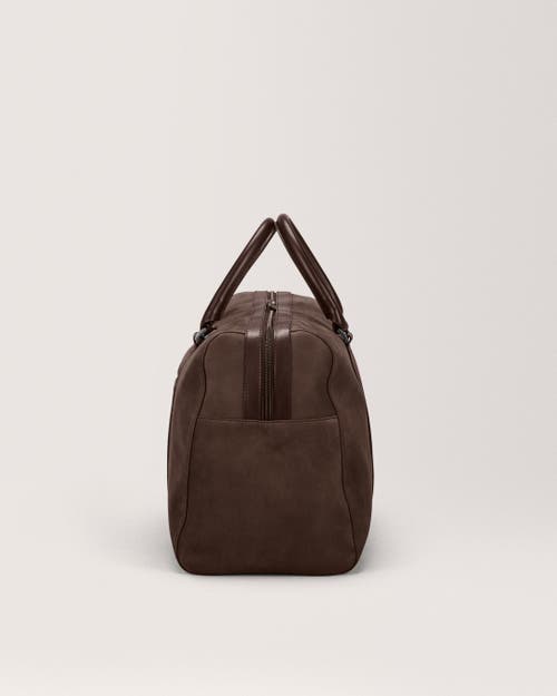 Carl Friedrik Compact Duffle Bag In Chocolate