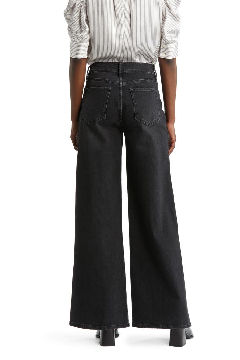 Le Slim Palazzo Wide Leg Jeans, Alternate, color, HUTCHINSON