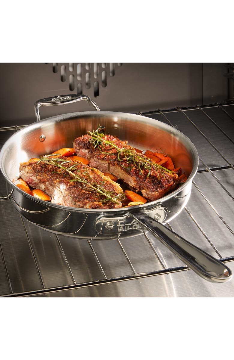 All-Clad D3 6-Quart Sauté Pan With Lid, Alternate, color,
