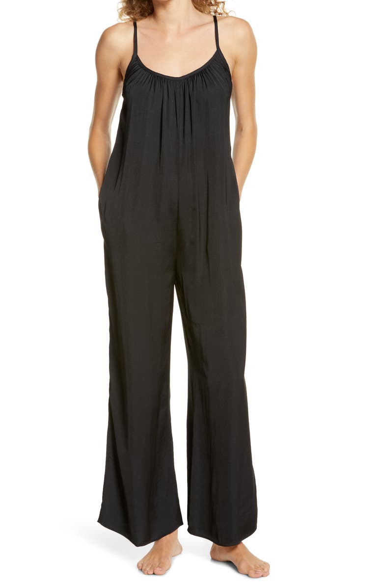 Socialite Washable Satin Jumpsuit, Main, color, 