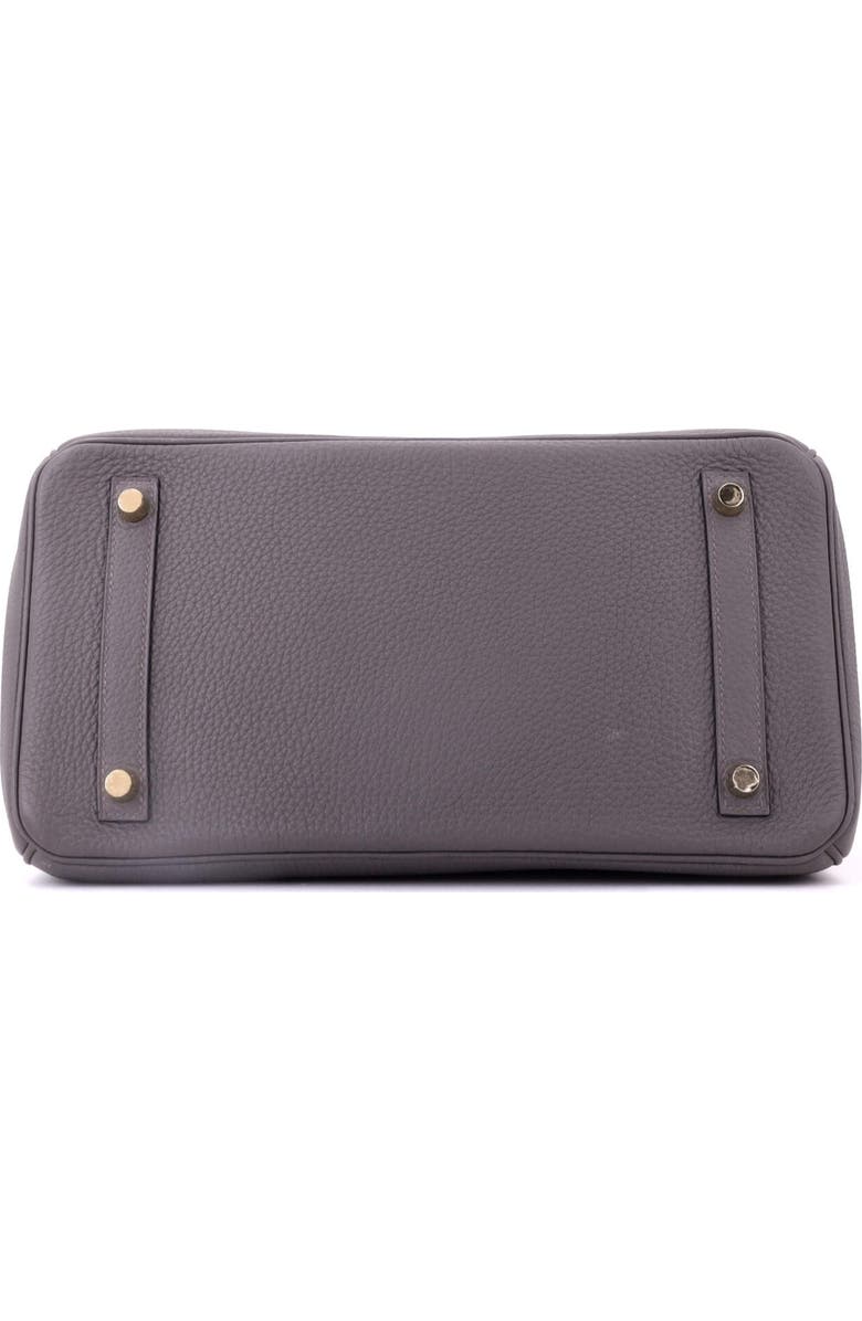 Pre-Owned Hermes Birkin Handbag Grey Togo with Gold Hardware 30, Alternate, color, Etain