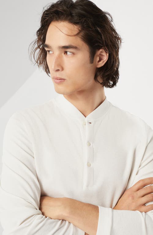 Brunello Cucinelli Long Sleeve T-shirt In Off-white