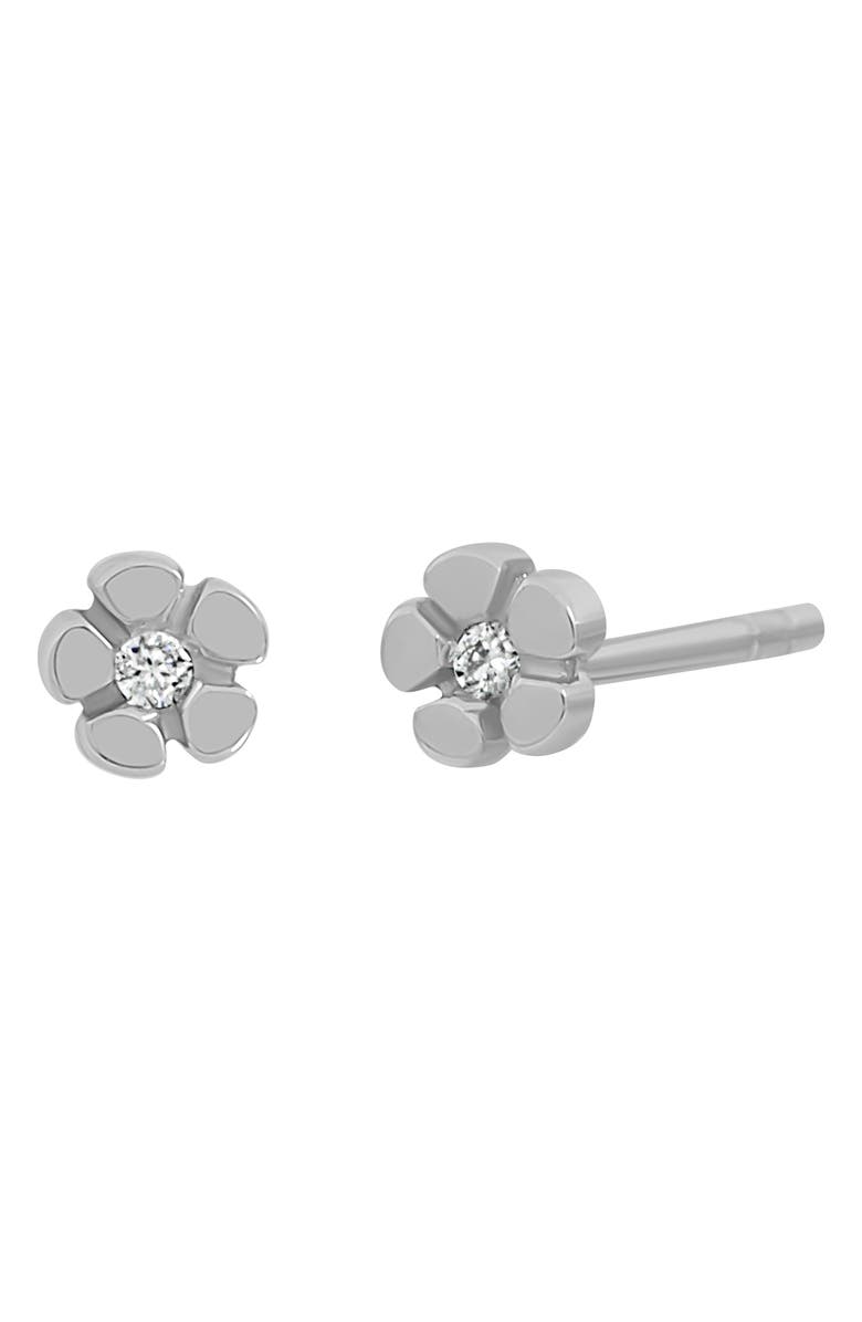 Bony Levy Icon 18K Gold Diamond Flower Stud Earrings, Main, color, 