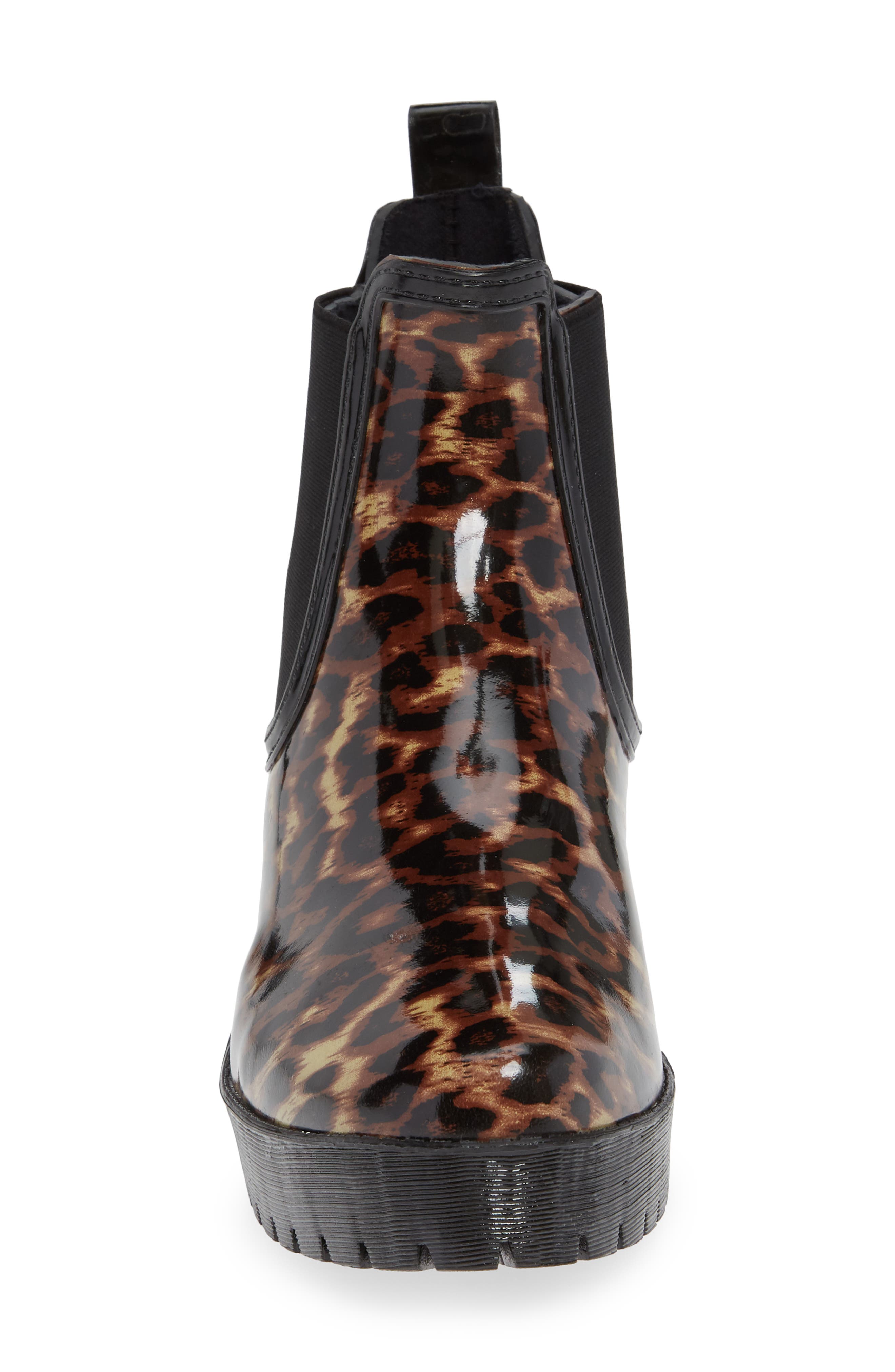 Jeffrey Campbell Cloudy Chelsea Rain Boot, Alternate, color, 