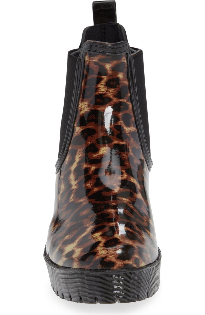 Jeffrey Campbell Cloudy Chelsea Rain Boot, Alternate, color,