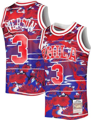 Mitchell & deals Ness Allen Iverson 1996-97 Philadelphia 76ers Jersey