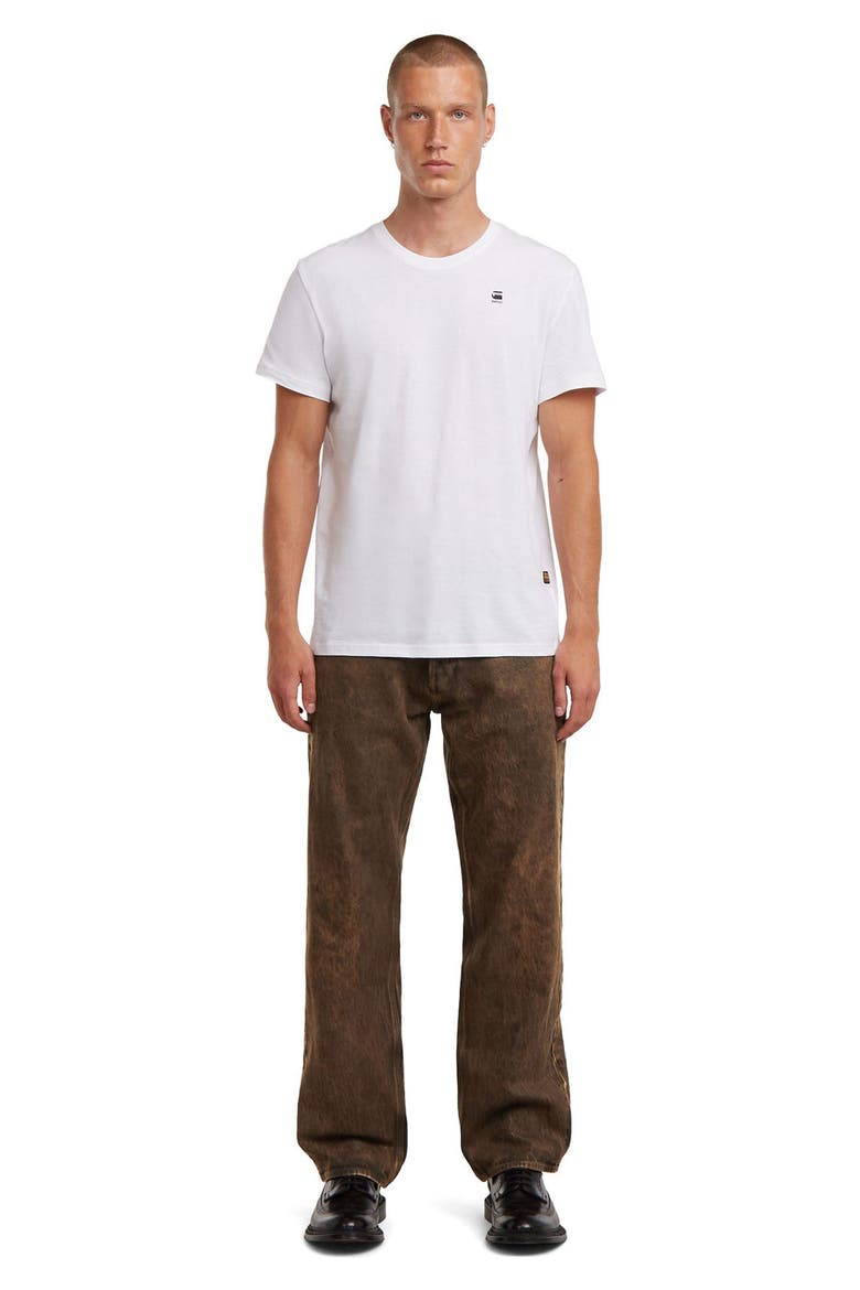Dakota Regular Straight Leg Jeans, Alternate, color, FADED COGNAC SKIN