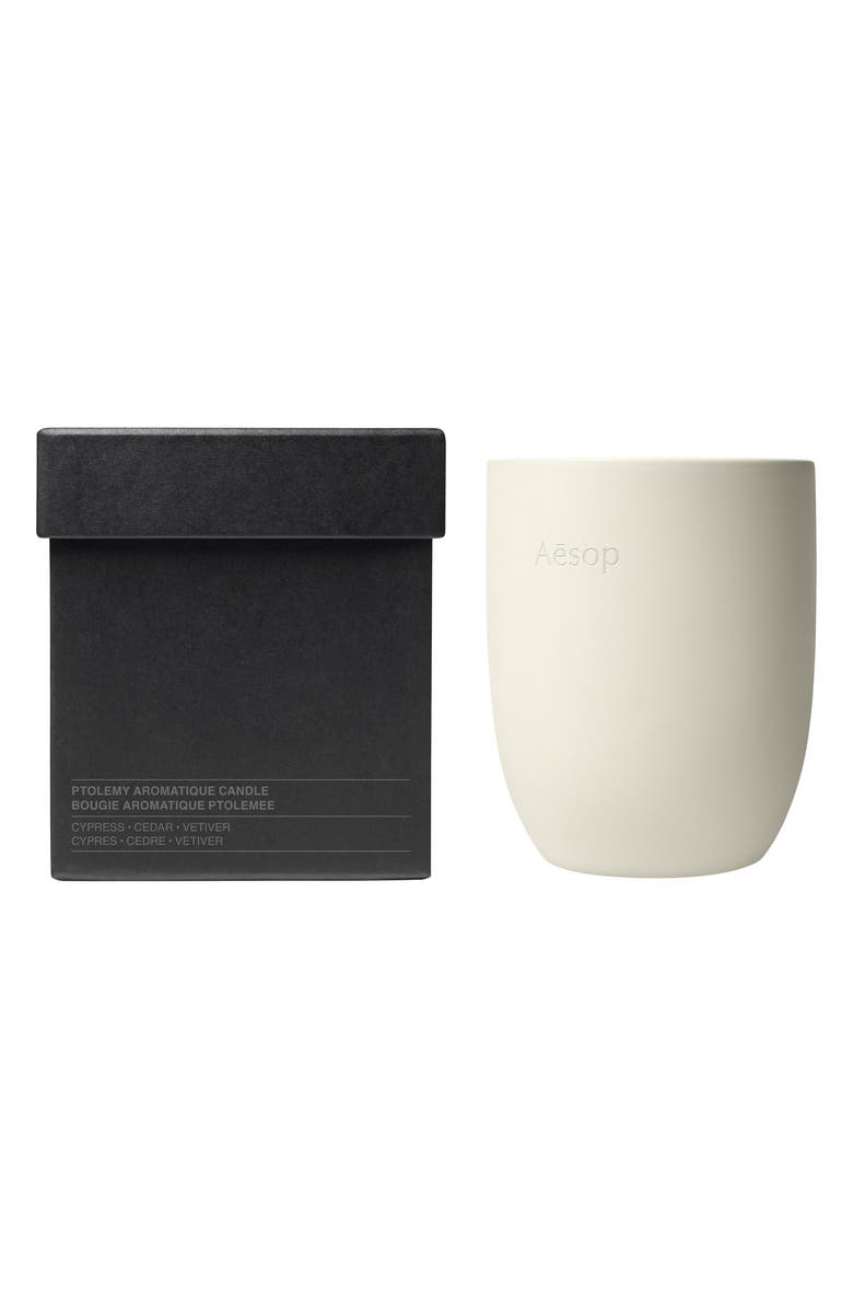 Aesop Ptolemy Aromatique Candle, Alternate, color, 
