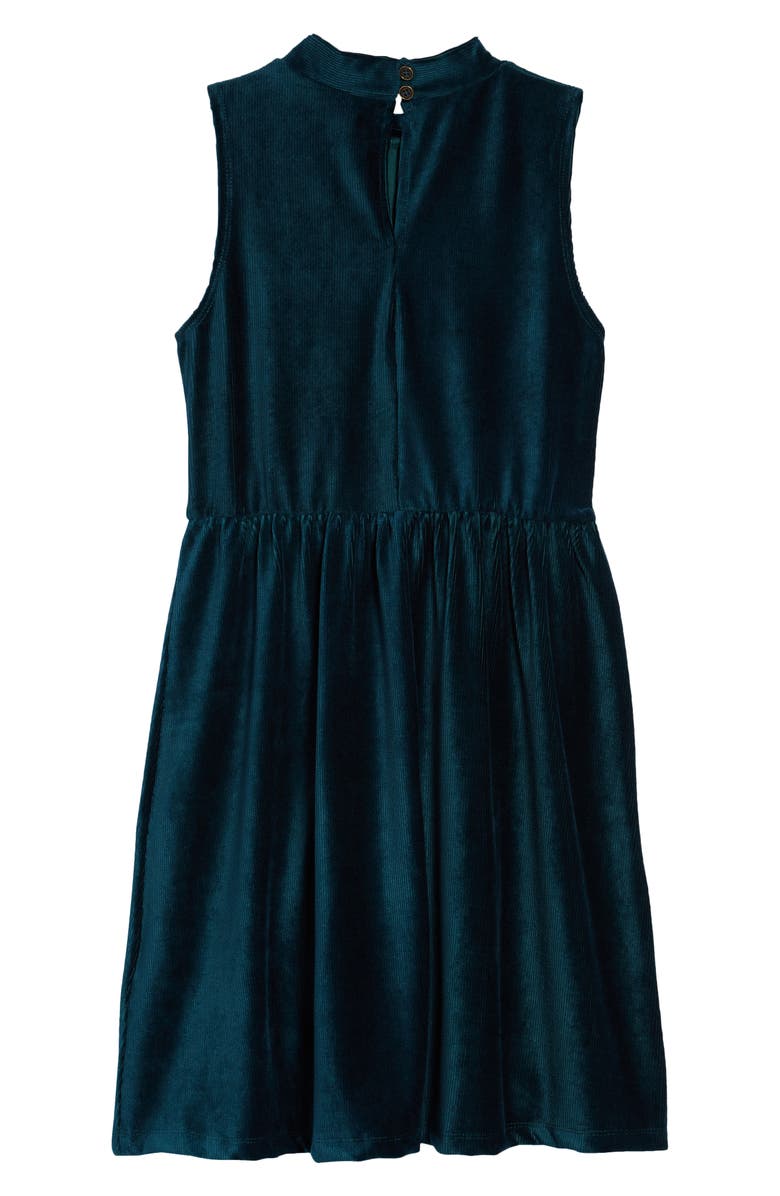 Good Luck Girl Mock Neck Velvet Dress, Alternate, color,